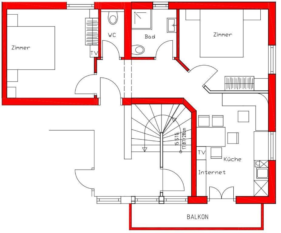 Ferienwohnung In Leogang Bagian luar foto